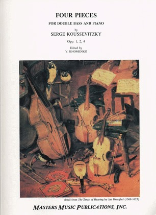 Koussevitzky, Serge: Four Pieces Opp.1, 2, 4 (bass & piano)