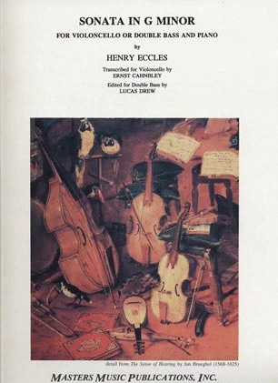 Eccles, Henry (Drew): Sonata in g minor (bass & piano)