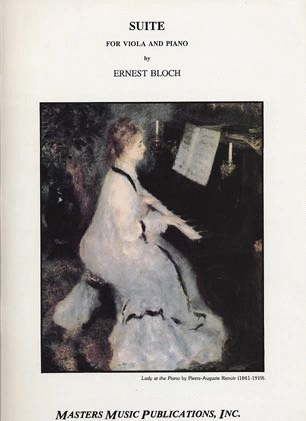 Bloch: Suite (viola & piano) Masters Music