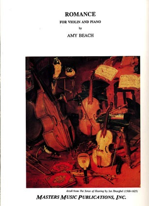 Beach: Romance (violin & piano) LudwigMasters