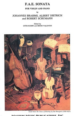 Brahms/Dietrich/Schumann: F.A.E. Sonata (violin & piano)