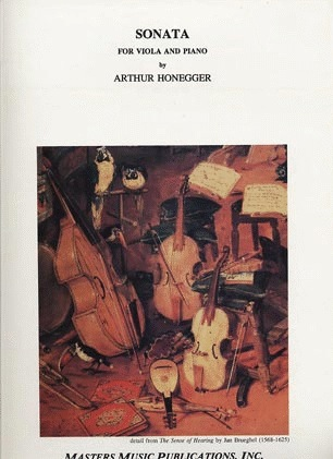 Honegger, Arthur: Sonata for Viola and Piano