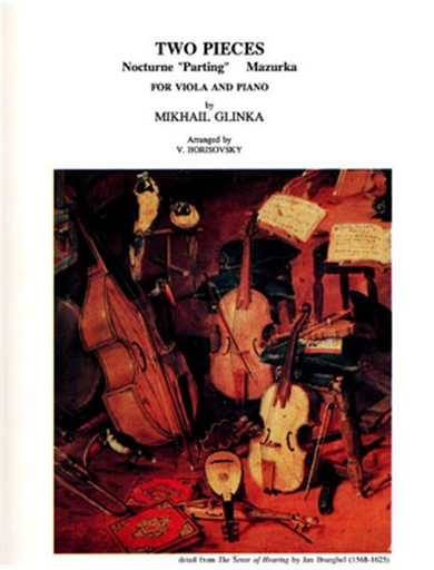Glinka, Mikael: Sonata in D minor (viola & piano)(violin & piano)