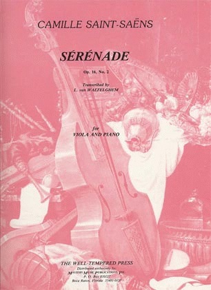 Saint-Saens, Camille: Serenade Op16 No.2 (viola & piano)