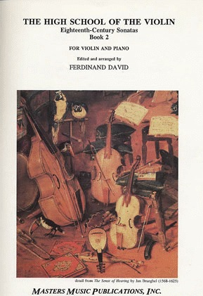 David: The High School of the Violin 18th Century Sonatas Bk.2 (violin & piano)