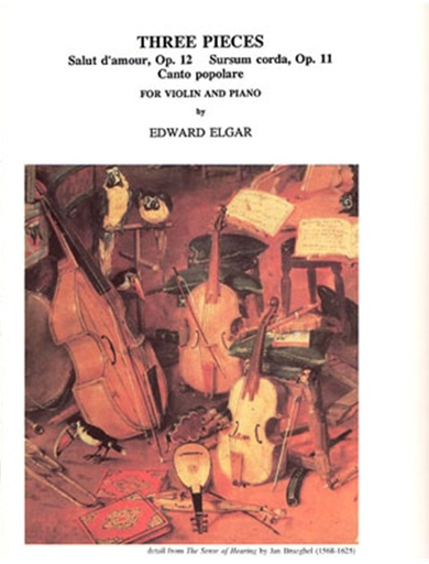 Elgar: 3 Pieces - Salut d'Amour, Sursum Choda, Canto Populare (violin & piano) LudwigMasters