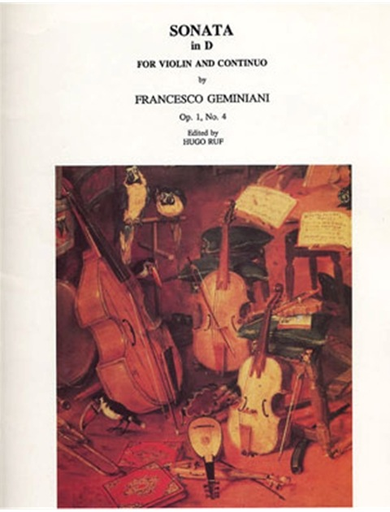 Geminiani, Francesco: Sonata Op.1#4 d (violin & piano)