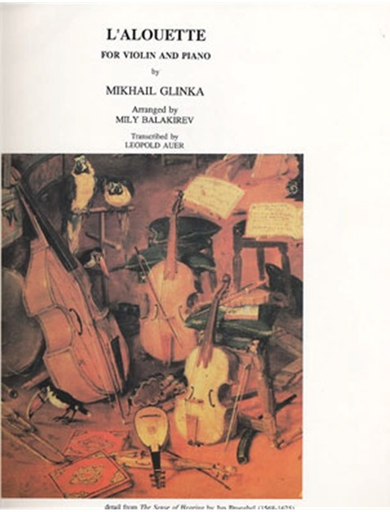 Glinka, Mikael (Auer): L'Alouette (violin & piano)