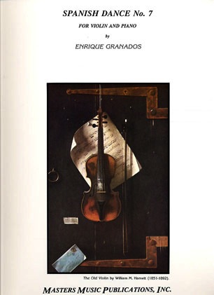 Granados, Enrique: Spanish Dance No.7 (violin & piano)