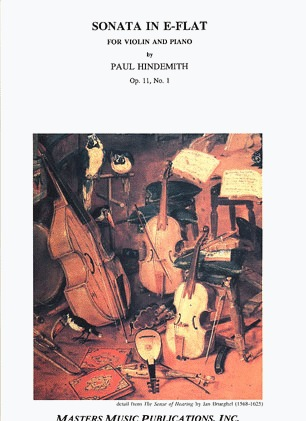 Hindemith, Paul: Sonata in Eb Op11 No. 1 (violin & piano)