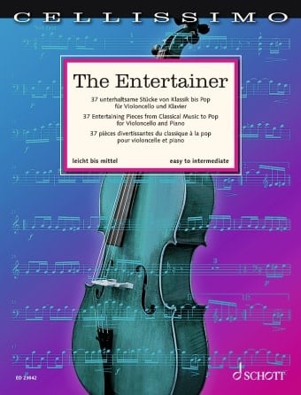 Mohrs: The Entertainer - 37 Entertaining Pieces from Classical Music to Pop (cello and piano) Schott