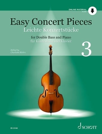 Mohrs: Easy Concert Pieces – Volume 3 (double bass and piano) Schott