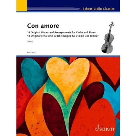 Birtel: Con Amore - 14 Pieces (violin and piano) | Metzler Violins