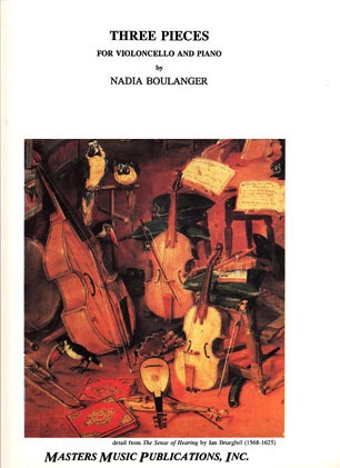Boulanger, Nadia: Three Pieces (cello & piano)