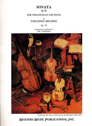 Brahms, Johannes: Sonata in D Op.78 (cello & piano)