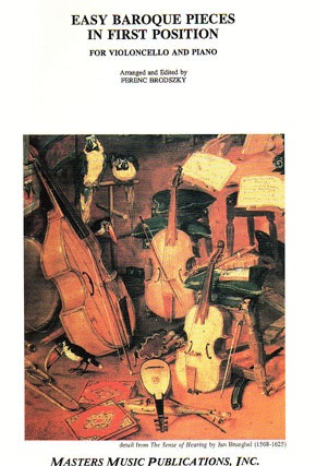 Brodszky, F. (arr): Easy Baroque Pieces in 1st Position (cello & piano)