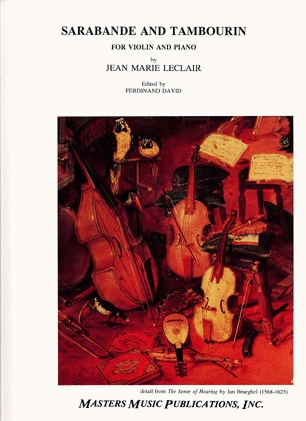 Leclair, Jean-Marie: Sarabande & Tambourin (violin & piano)