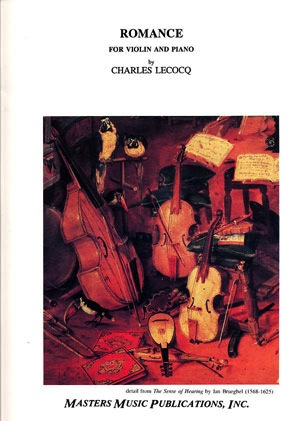 Lecocq, Charles: Romance (violin & piano)