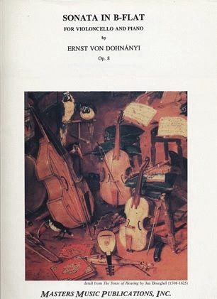 Dohnanyi, Ernst von: Sonata in Bb Op.8 (cello & piano)