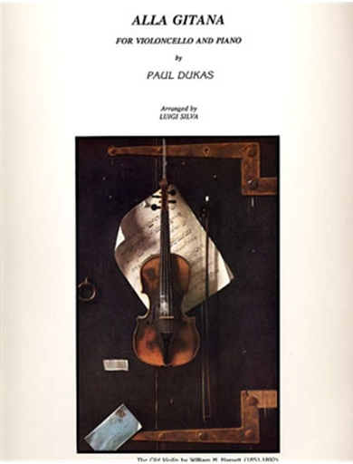 Dukas, Paul (Silva): Alla Gitana for cello & piano