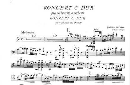 Haydn, F.J.: Concerto in C Major (cello & piano)