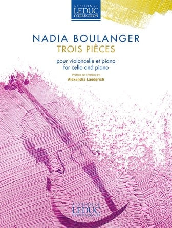 Boulanger, N. (Laederich): Three Pieces (cello & piano)