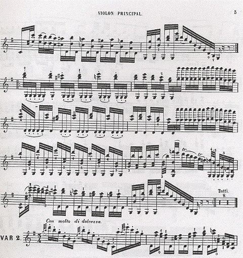 Paganini, Niccolo: God Save The Queen (violin & piano)