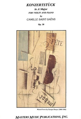 Saint-Saens, Camille: Konzertstueck in A Op.20 (violin & piano)