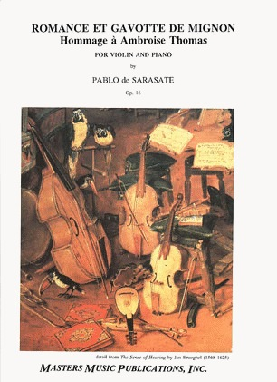 Sarasate, Pablo de: Romance et Gavotte de Mignon Op.16 (violin & piano)