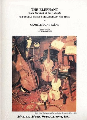 Saint-Saens, Camille: Elephant from Carnival of the Animals (cello or & piano)