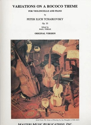 Tchaikovsky, P.I.: Rococo Variations Op.33 (cello & piano)