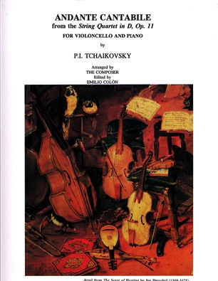 Tchaikovsky, P.I.: Andante Cantabile Op. 11 (cello & piano)