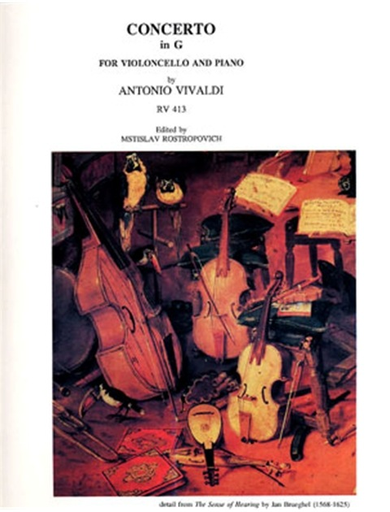 Vivaldi, Antonio (Rostropovich): Concerto in G, RV 413 (cello & piano)