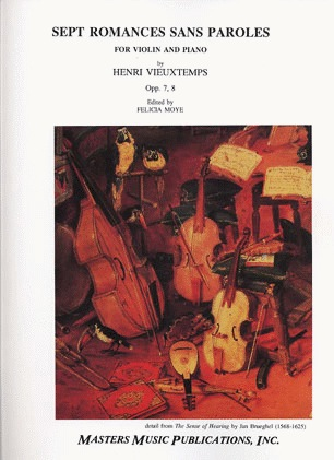 Vieuxtemps, H.: Sept Romances sans Paroles Opp 7,8 (violin & piano)