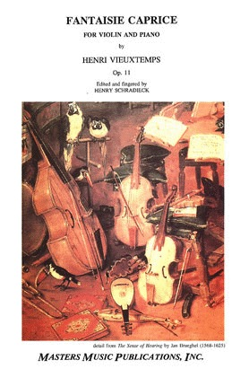 Vieuxtemps, Henri (Schradieck): Fantaisie Op.11 (violin & piano)