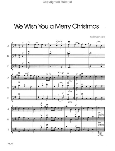 Frost, R.S.: Christmas Kaleidoscope (cello)