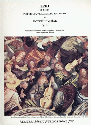 Dvorak, Antonin: Piano Trio in Bb Op.21 (violin, cello, piano)