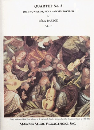 Bartok, Bartok: String Quartet No.2 Op.17 (set of parts)