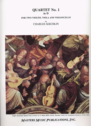 Koechlin, Charles: Quartet No.1 in D (string quartet)