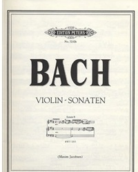 Bach, J.S.: Violin Sonata #2 BWV 1015 (violin & piano)