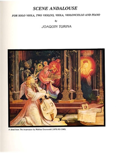 Turina, Joaquin: Scene andalouse (viola solo, 2 violins, viola, cello piano)