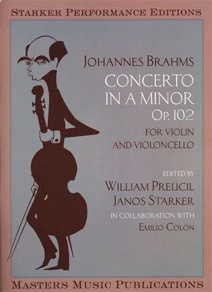 Brahms, J. (Preucil/Starker): Concerto for Violin and Cello, Op.102 - Double Concerto (violin, cello, & piano)