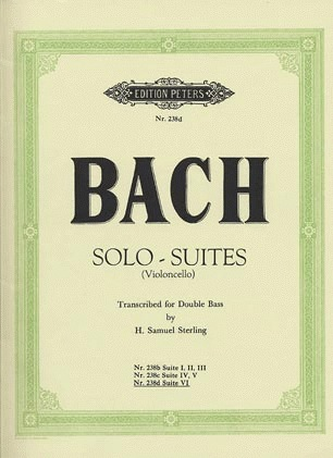 Bach, J.S. (Sterling): Suite No.6 (bass solo)