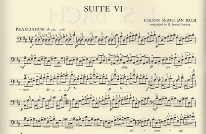Bach, J.S. (Sterling): Suite No.6 (bass solo)