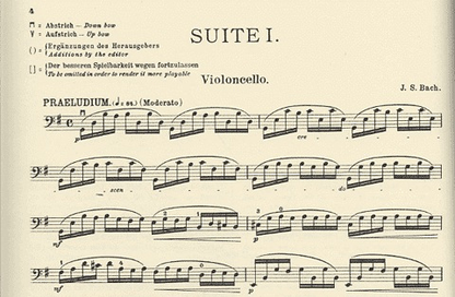Bach, J.S. (Becker): 6 Solo Suites (cello) PETERS