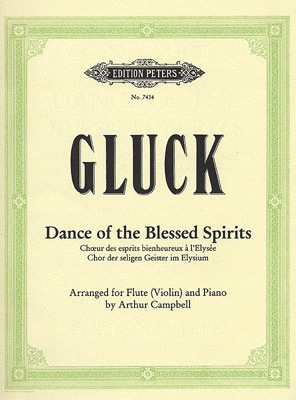 Gluck, C.W.: Dance of the Blessed Spirits (violin & piano)