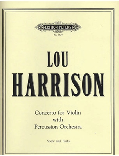 Harrison, Lou: Violin Concerto (violin & percussion)