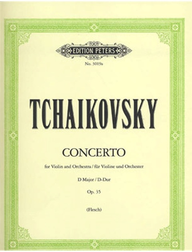 Tchaikovsky, P.I. (Flesch): Violin Concerto in D, Op.35 (violin & piano)