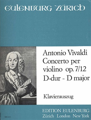 Vivaldi, A.: Concerto in D Op.7 No.12 (violin & piano)