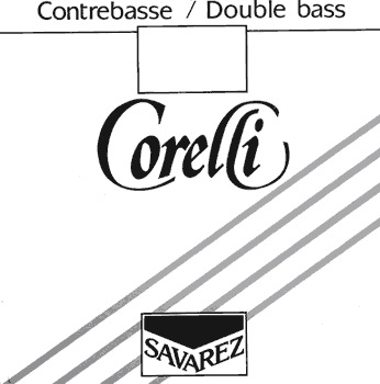 Savarez CORELLI tungsten bass string set, forte